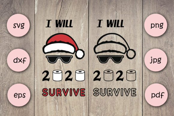 2020 Covid Sarcastic Quote Christmas Illustration