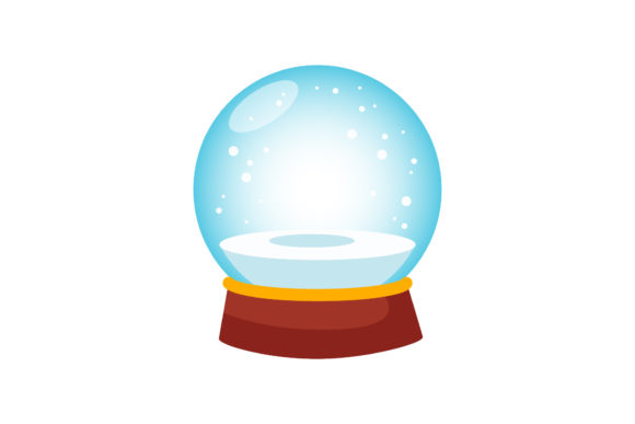 Christmas Crystal Ball Decor Vectors for Festive Branding