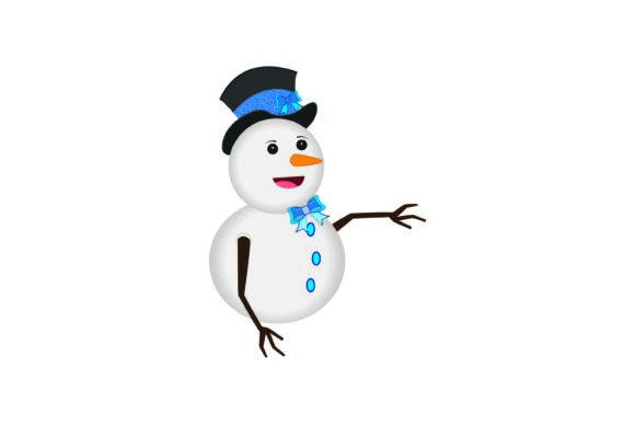 Christmas Cute Snowman 039 Illustration Review