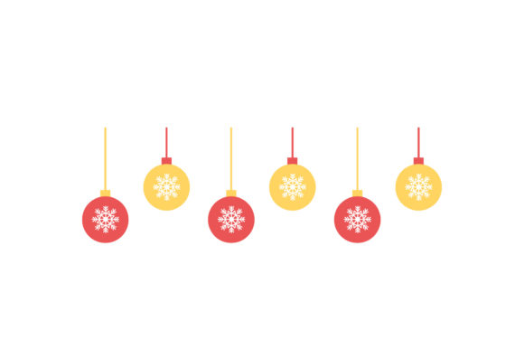 Christmas Decorations Tree Assets Vector for Creative Design