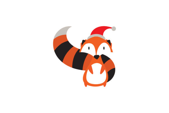Christmas Fox Character Asset Vectors for Illustrations