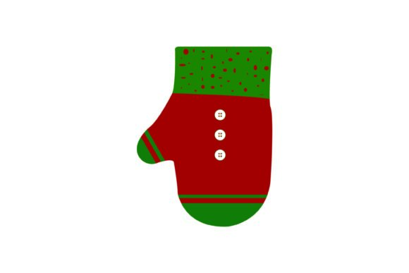 Christmas Gloves 062: A Versatile Illustration for Editorial and Web Use