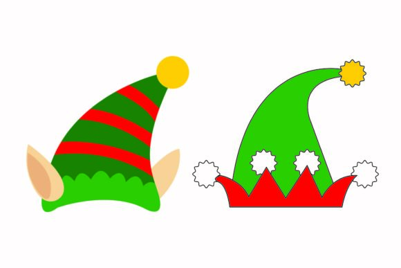 Christmas Hat Gnome Illustrations