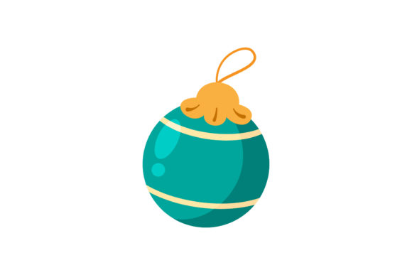 Christmas Tree Ball Ornament Decorations Illustrations