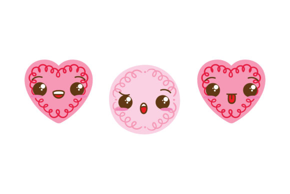 Christmas Vector Tree Ornaments Cute Illustrations