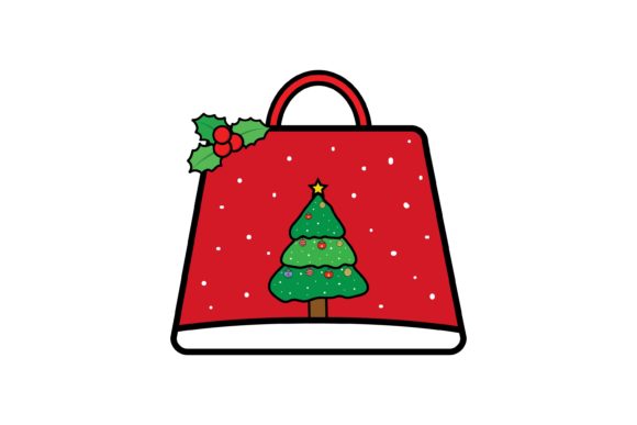 Totebag Tree Christmas Icon